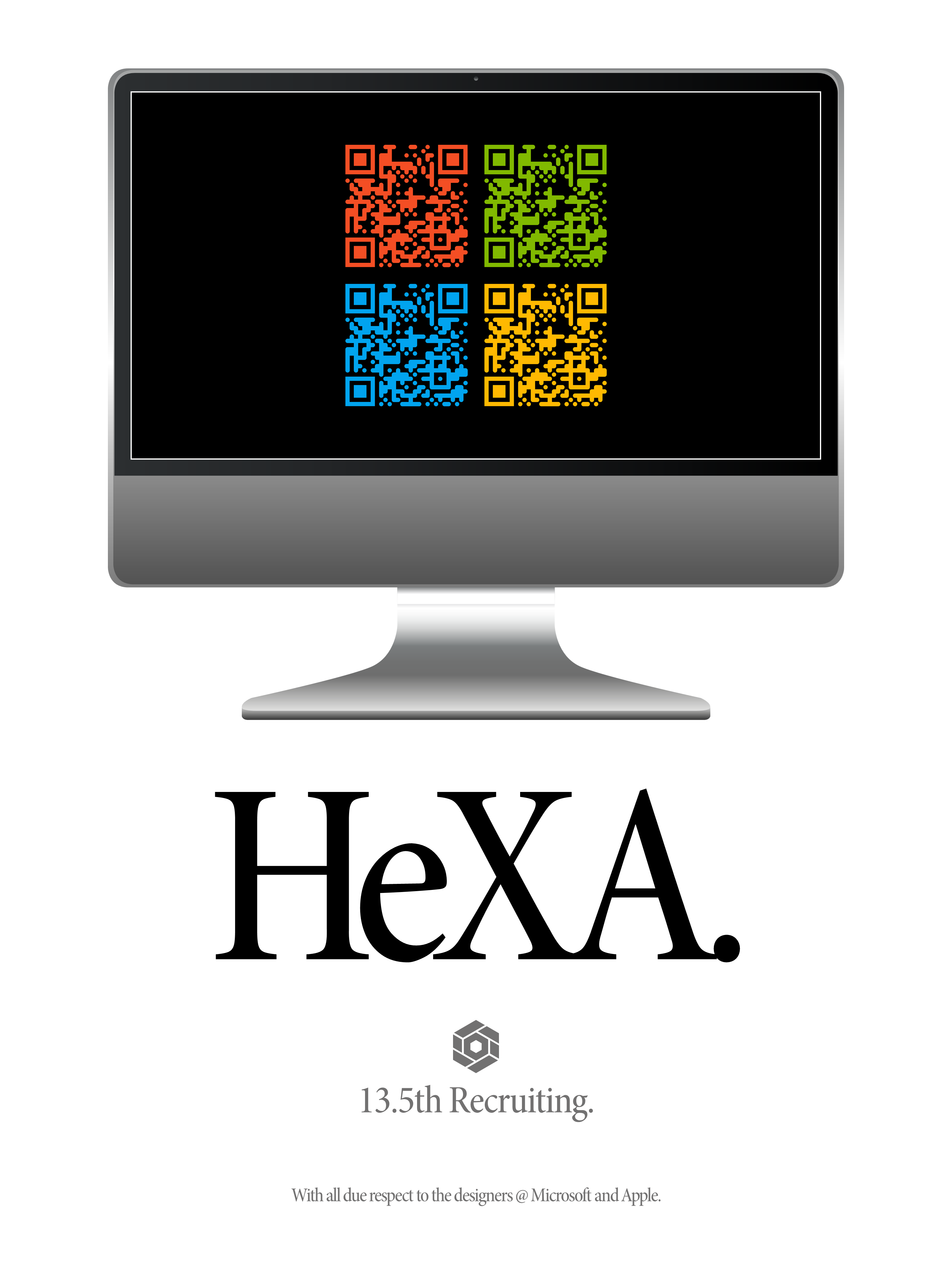 HeXA Recruiting Poster 2023 Fall